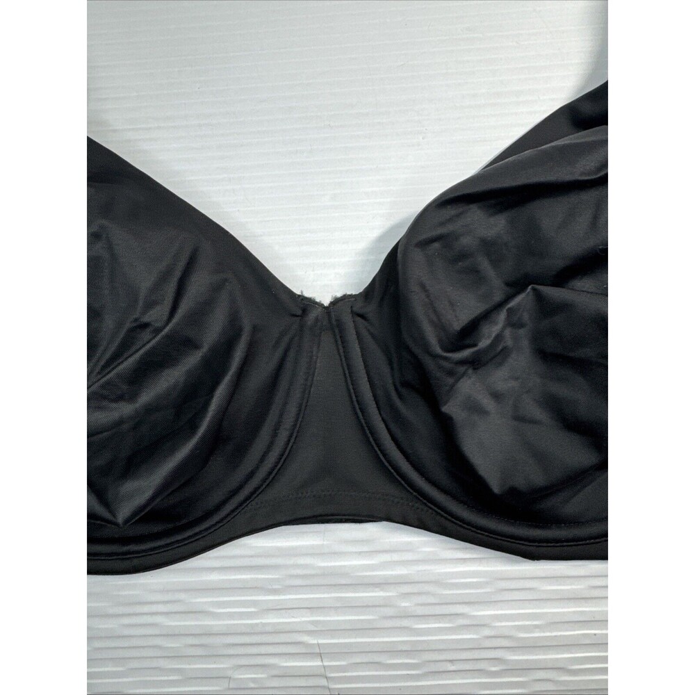 Cacique Sensual Women's Full Coverage Underwired Balconette Bra Black Sz 46DDD - Picture 3 of 12